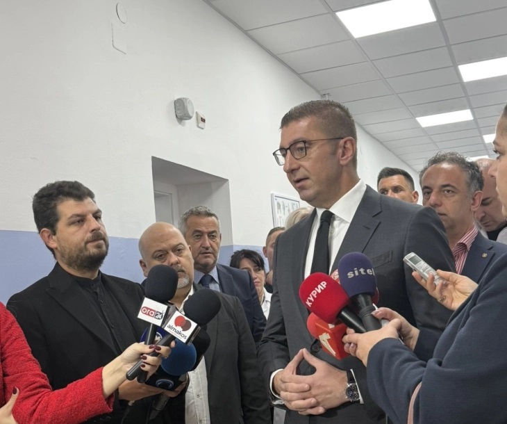 Мицкоски: Од средбата со Фон дер Лајен очекувам реафирмирање на позицијата за нашата стратешка цел – полноправното членство во ЕУ