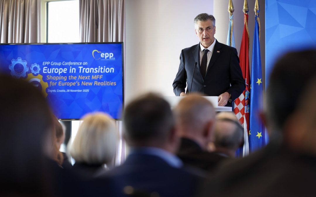 Plenković za snažnu kohezijsku i poljoprivrednu politiku