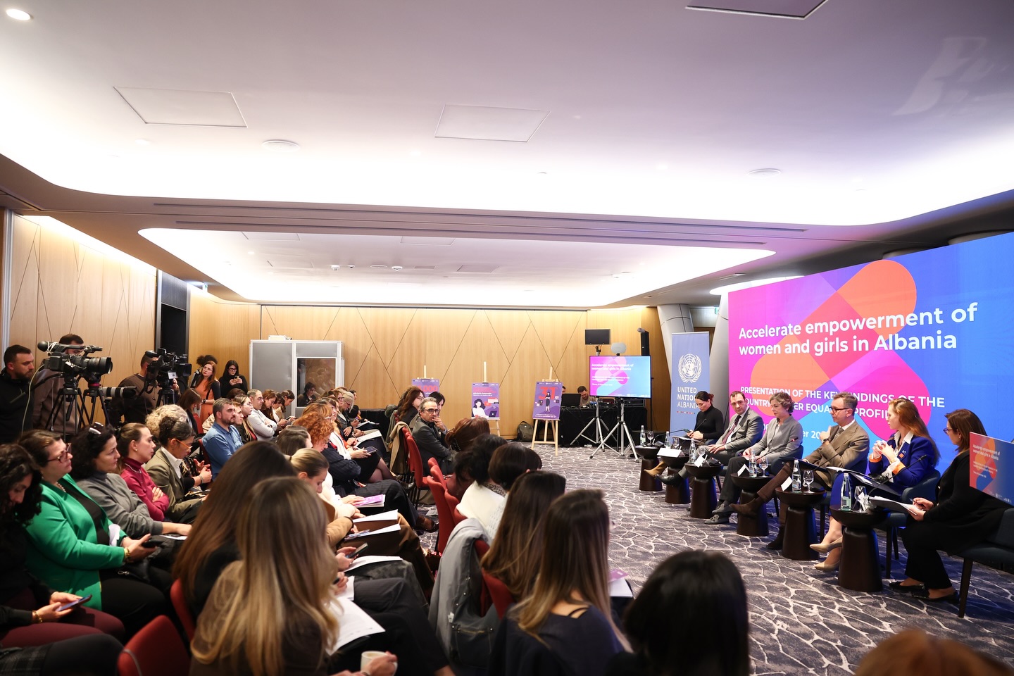 Presentation of the report on the state of gender equality in Albania, funded by the EU