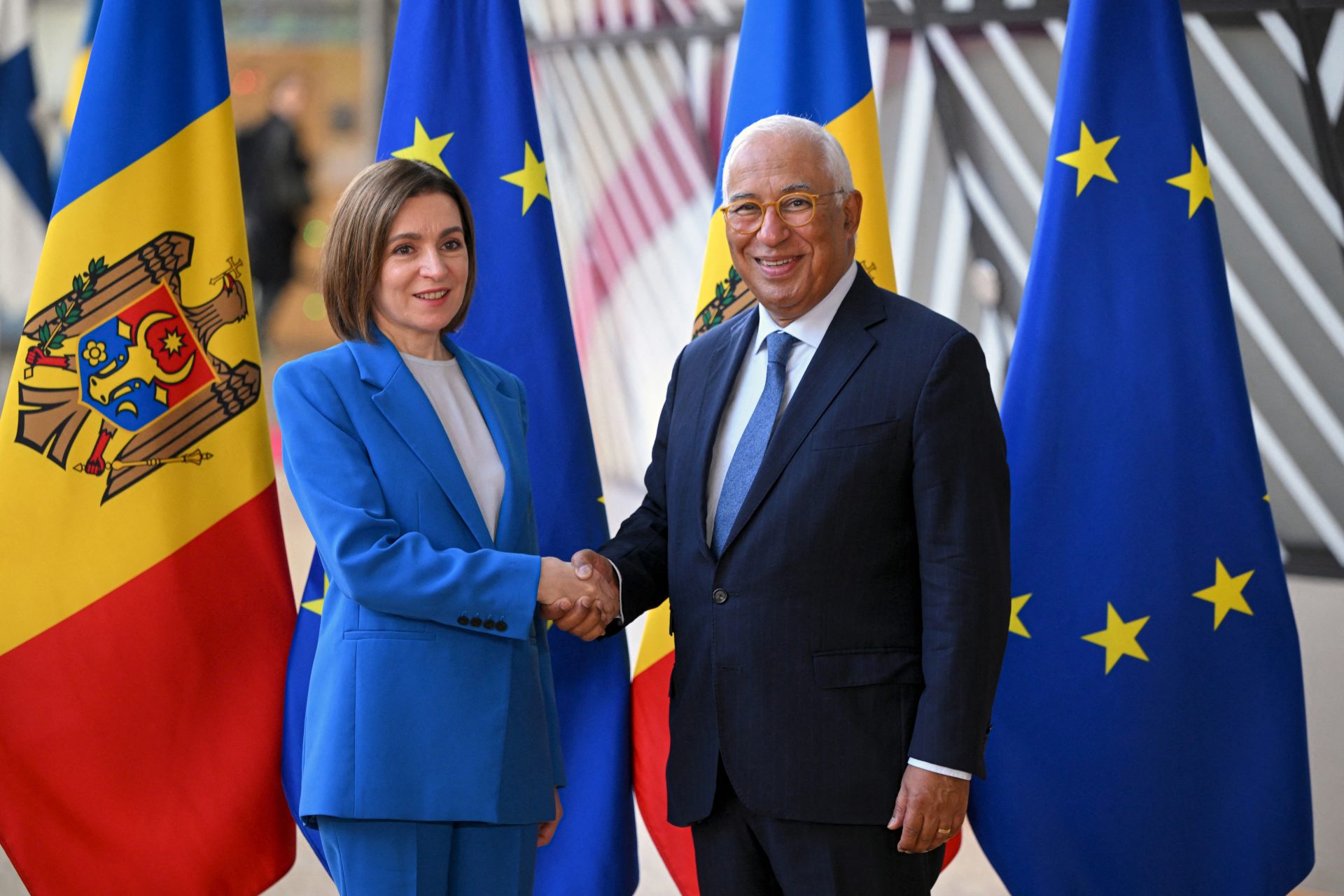 The Moldovan president says she is in favor of reunification with Romania