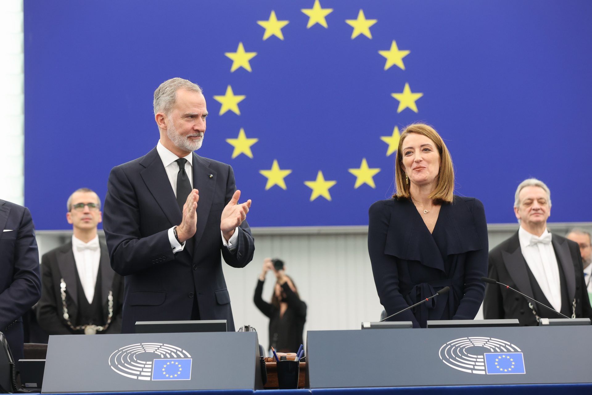 The King of Spain calls on the EU not to endorse “geopolitical approaches from another era” and calls for unity, rules and dialogue